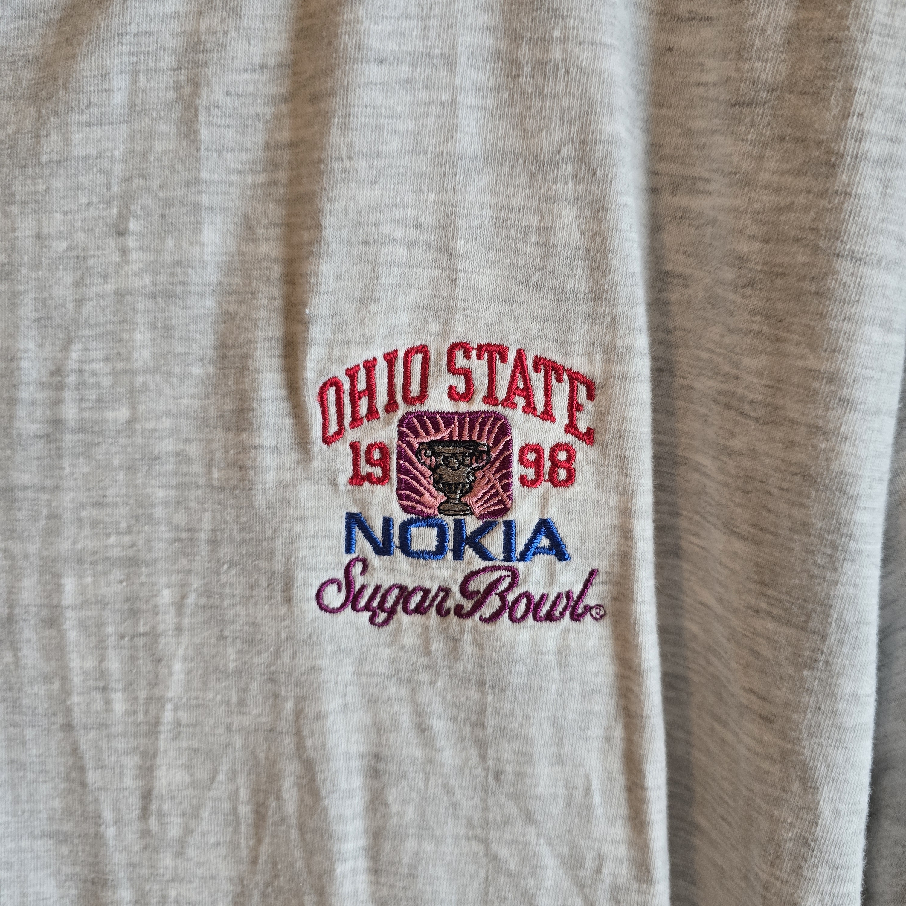 Vtg 1998 Champion Nokia Sugar Bowl Ohio State Ncaa Football Xl Osu Buckeyes